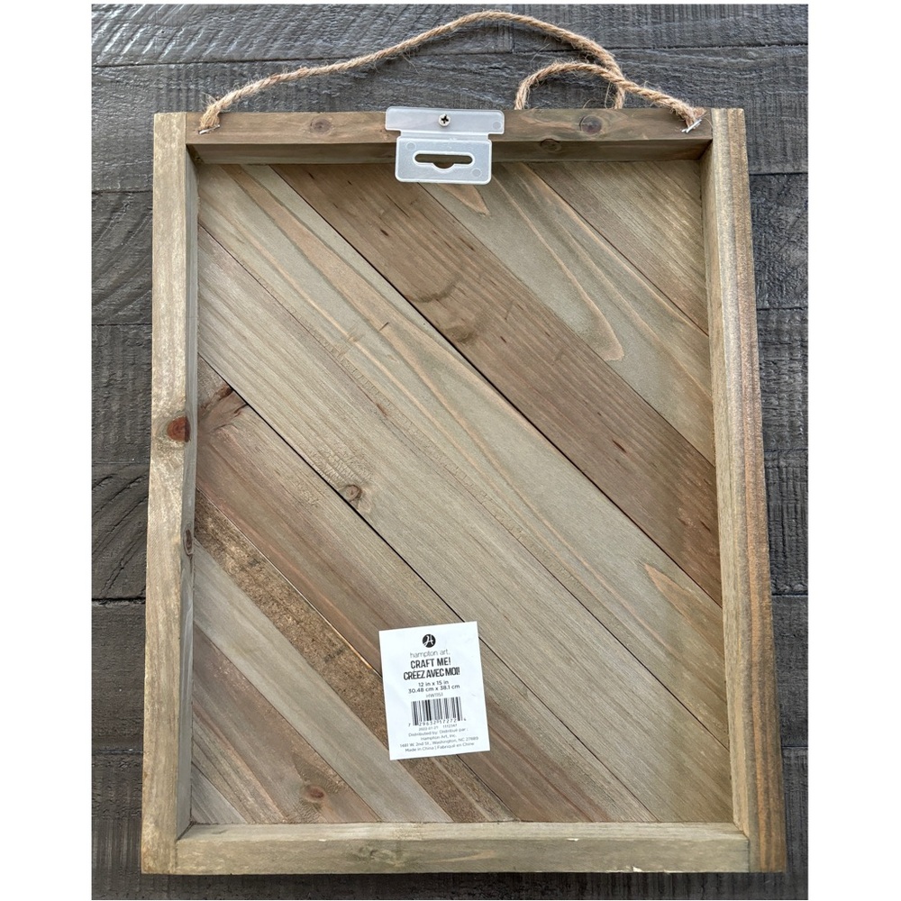 DIY Wood Craft Supply Bundle Rustic Plaques Shadow Boxes Veneer Sheets OS NWT - Picture 5 of 12